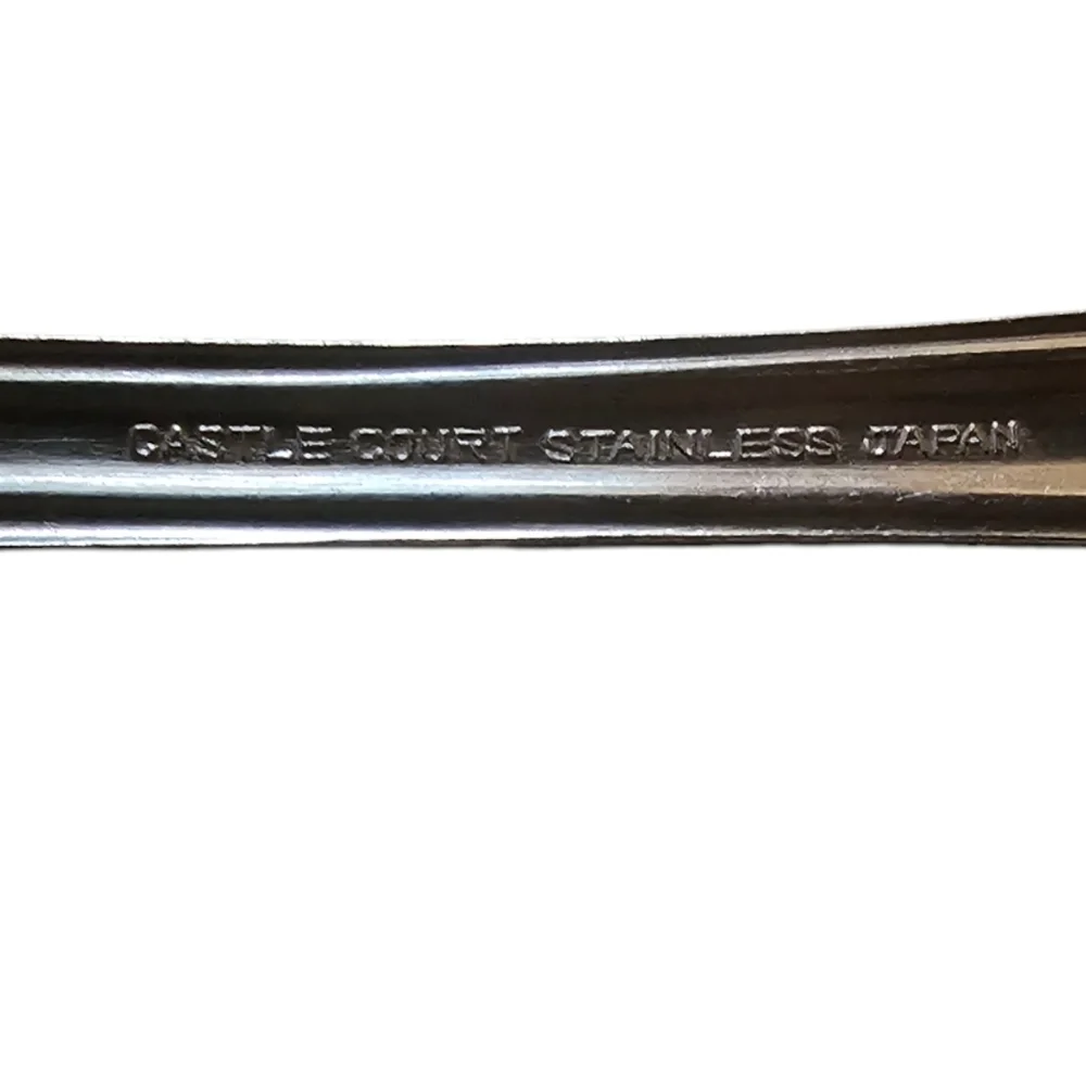 Vintage Castle Court Stainless steel Flatware Serving Pieces